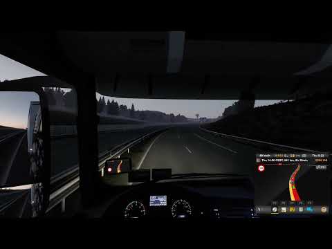 Euro Truck Simulator 2: Calais, France to Zurich, Switzerland 785km