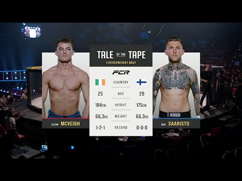 FCR 12: Glenn McVeigh vs Mici Saaristo | FCR MMA