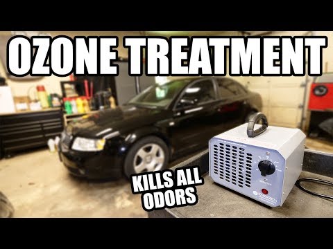 Eliminar olores con máquina de ozono