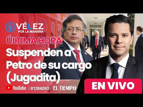 ÚLTIMA HORA - SUSPENDEN A PETRO DEL CARGO ¿Jugadita para Cepeda?  VELEZ POR LA MAÑANA