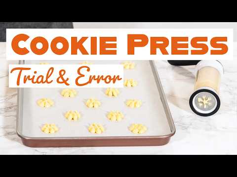 My First Time Using a Cookie Press: Mistakes I Made and What I Learned