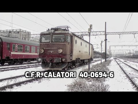 🚆❄️Regio 2604 Arad Timisoara Nord cu masina 40-0694-6 sosire timpurie in gara [WINTER EDITION] 🚆❄️