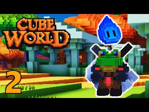 [2] The Treasure Spirit! Lead Us To Legendary Gear! (Cube World Gameplay)