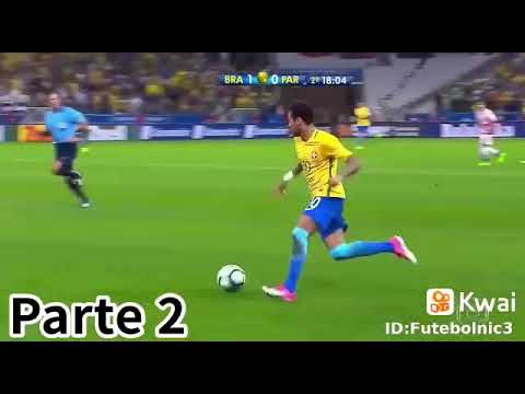 GOL DE NEYMAR PELA SELEÇÃO BRASILEIRA CONTRA O PARAGUAI ⚽