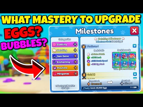 Which MILESTONE Should YOU Upgrade In Bubble Gum Simulator INFINITY