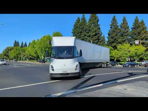 Tesla electric Semi Truck