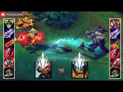 OLAF vs UDYR FULL BUILD FIGHT! & 18 LEVEL | 1V1!