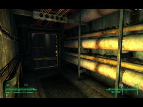 Fallout NV Dead Money Walkthrough, Part 40: Down the Elevator to the Vault! (1080p HD Gameplay)