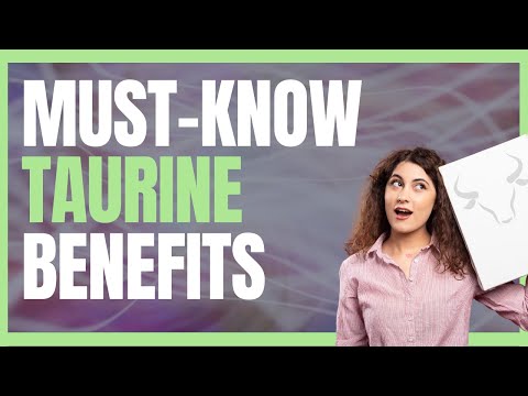 7 Surprising Benefits of Taurine You Can't Ignore!