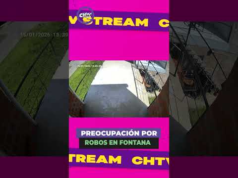 PREOCUPACION POR ROBOS EN FONTANA