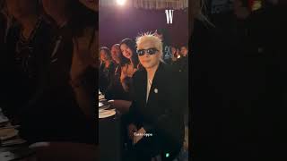 Social butterfly Tae with Karina 😄 #v #bts #taehyung