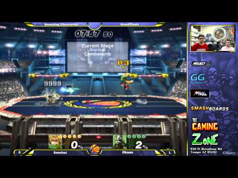 Smashing Discoveries 1 20 Grand Finals Oksas Wolf Falcon vs Sanchaz Fox Falcon