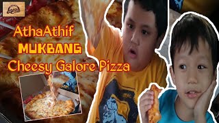 Mukbang Cheese Galore Pizza || Cheese Lovers Pizza Hut