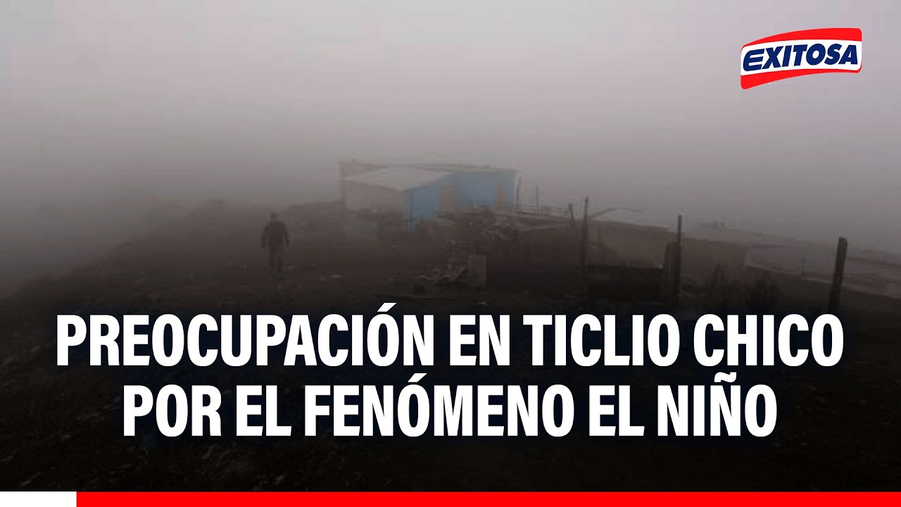 🔴🔵 Preocupación en Ticlio Chico por el fenómeno El Niño