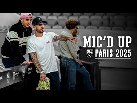 Pro Skateboarders Mic'd Up at SLS Paris 2025