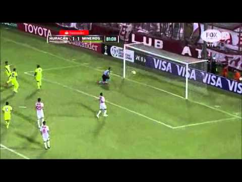 Huracán 2 - 2 Mineros de Guayana Copa Libertadores 2015