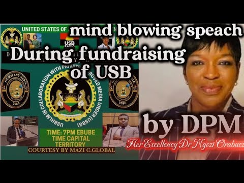 Mind blowing Speech of our DPM COS Her Excellency Dr Ngozi Orabueze 
