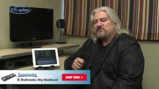 Video thumbnail for IK Multimedia BlueBoard Bluetooth MIDI Pedalboard Demo - Sweetwater's iOS Update Vol. 57 by Sweetwater