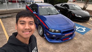 2 Fast 2 Furious Skyline R34 Shop Day!