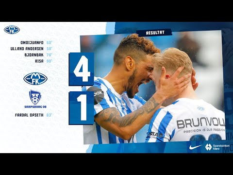 Molde 4 - 1 Sarpsborg 08 | Eliteserien, Runde 16