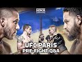 UFC Paris: Gane vs. Tuivasa LIVE Stream | Pre-Fight Q&A | MMA Fighting