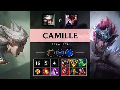 Camille Top vs Quinn - EUW Diamond Patch 25.11