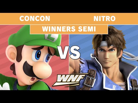 WNF 2.1 SS Mr ConCon (Luigi, Fox) vs Nitro (Richter) - Winners Semi Finals - Smash Ultimate