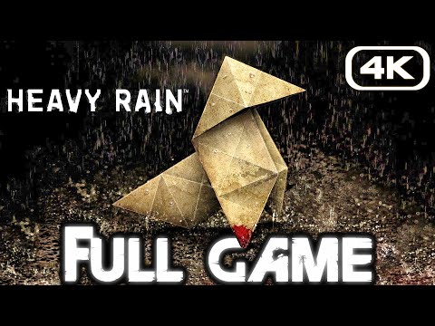 HEAVY RAIN Gameplay Walkthrough FULL GAME (4K 60FPS) No Commentary