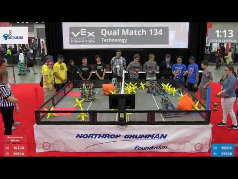 2017 VRC Tech Q134 - 1670A 2915A vs 1900X 1356B - 41 to 16