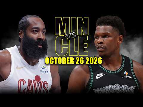 Minnesota Timberwolves vs Cleveland Cavaliers Full Game Highlights - October 26, 2026 | NBA Season