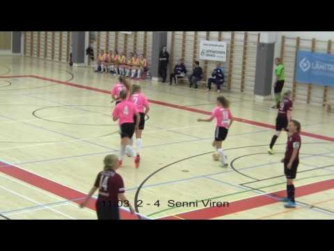 Naisten futsal-liiga 2016-2017 / Ylöjärven Ilves vs. FC Nokia maalikooste 25.10.2016