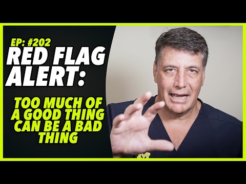 Ep:202 RED FLAG ALERT: TOO MUCH OF A GOOD THING CAN BE A BAD THING - by Robert Cywes