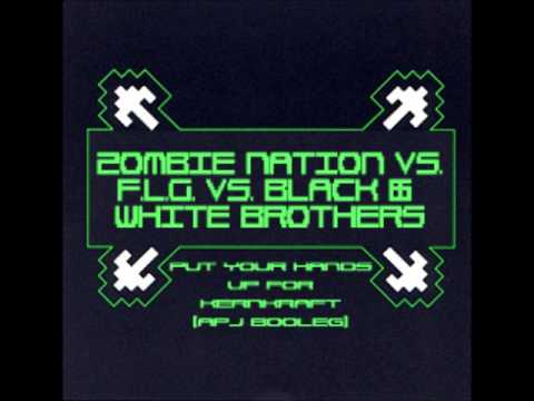 Zombie Nation vs. F.L.G. vs Black & White Brothers - Put Your Hands Up For Kernkraft (APJ Bootleg)