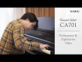 Kawai CA701 Digital Piano | Performance & Explanation Video - Polonaise in Ab major (Chopin)