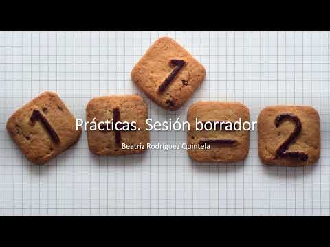 Prácticas. Sesión Borrador