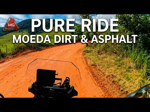 Pure Ride: BMW F850GS | Moeda Dirt Roads To Asphalt Transition | Raw Sound