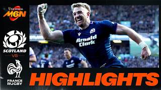 HIGHLIGHTS | Scotland v France | A 90-point thriller that shakes up the standing!