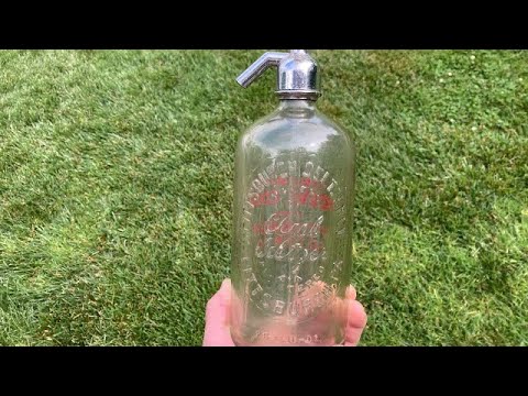 How To Take Apart An Antique Seltzer Bottle￼ PT1