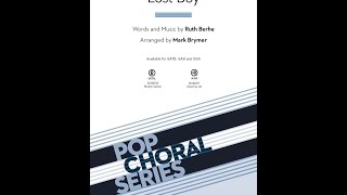 Lost Boy (SATB) - Arranged by Mark Brymer