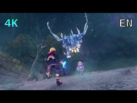 [4K] Xenoblade Chronicles D.E. Cutscene 058 – The Telethia Deep in Makna Forest – ENGLISH