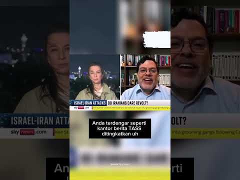 Reporter barat kena semprot Prof Iran #iran #beritaterkini #beritaviral #qatar #perang