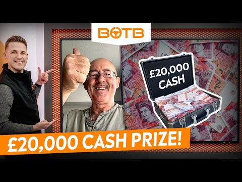 Great Scott! He's won £20,000 cash!