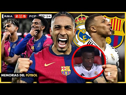 El Día que el BARÇA Destrozó al REAL MADRID en la SUPERCOPA 2025