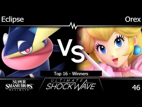 USW 46 - K2S | Eclipse (Greninja) vs UTDe | Orex (Peach) Top 16 - Winners - SSBU