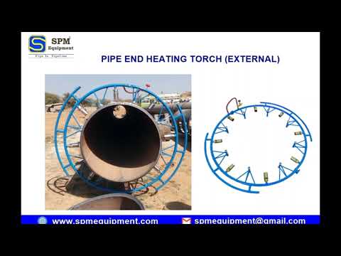 Pipe End Heating Torch External