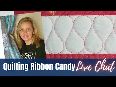 Tips for Machine Quilting Ribbon Candy - Live Chat with Angela Walters