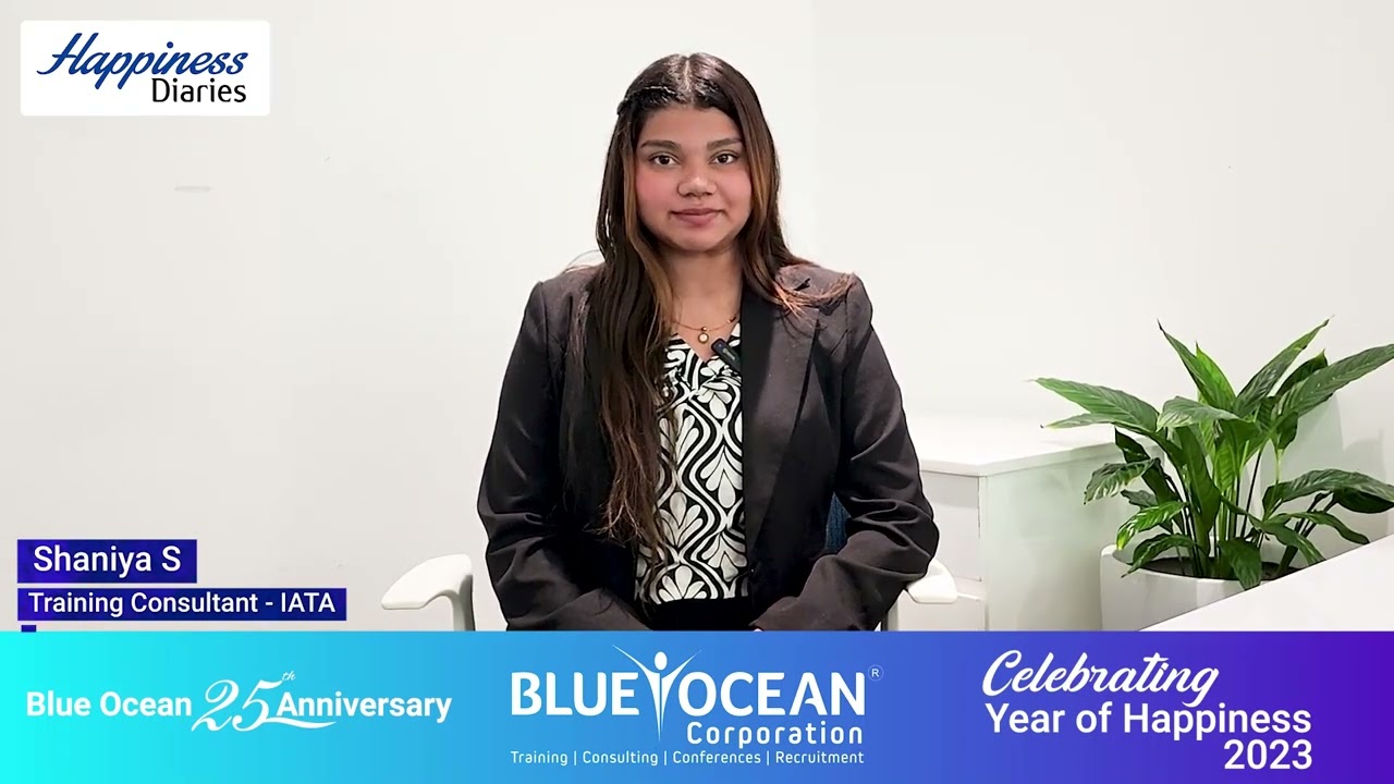 Blue Ocean Corporation Happiness Diaries 2023 - Shaniya S