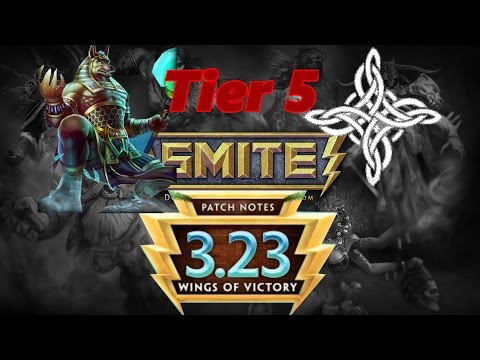 Smite: La Nueva Diosa Nike |Revelación de Dios y Tier 5| Skins Y Fin de la Odisea.