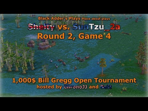 Bill Gregg Open Tournament, R2 - Shelty vs. SunTzu, Game 4 - Age of Mythology: The Titans