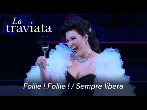 Marina Rebeka sings ‘Follie ! Follie ! / Sempre libera’ – LA TRAVIATA Verdi – Teatro Real Madrid